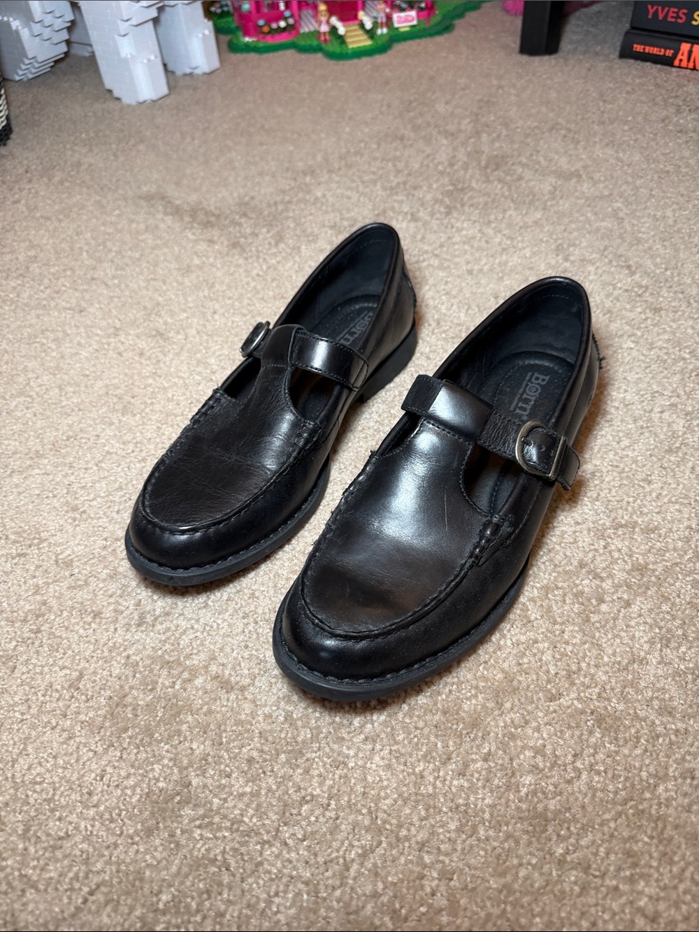 Born Miki T-Strap Flat Loafer